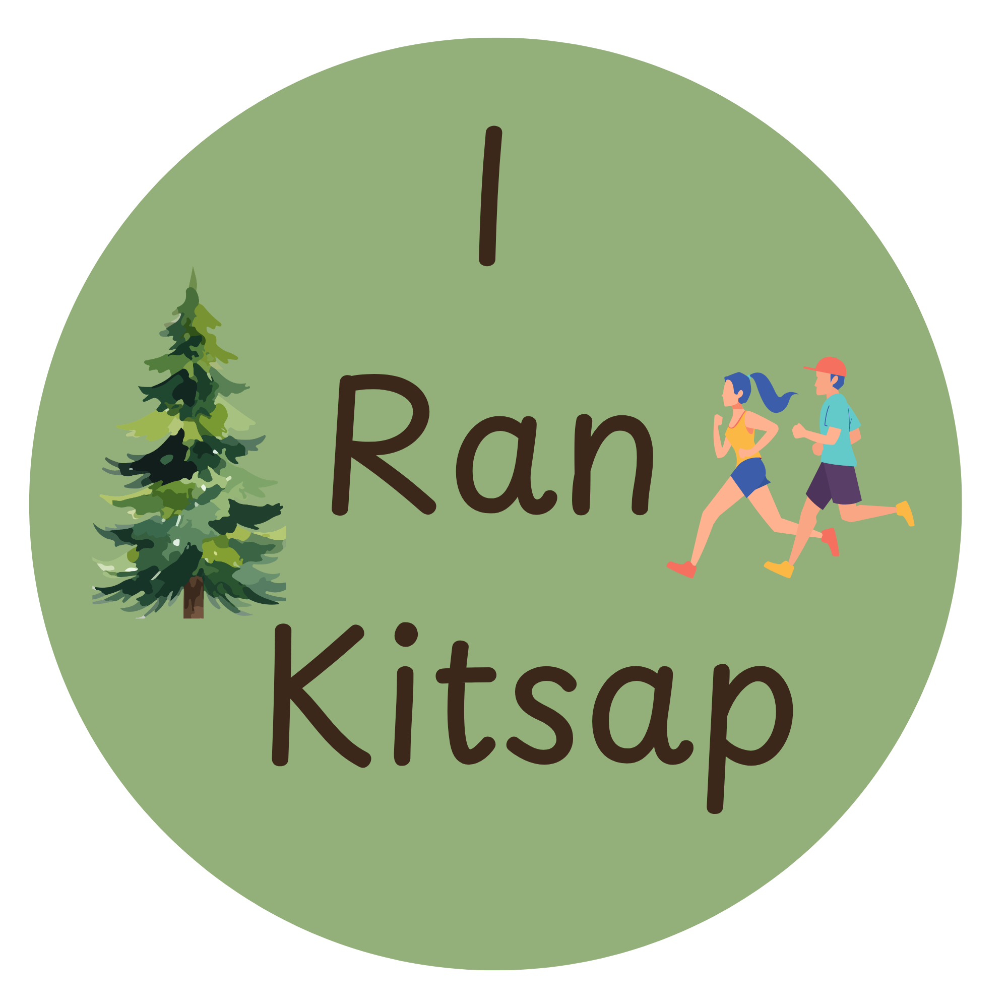 I Ran Kitsap Logo